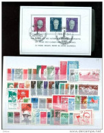 Kompletter Jahrgang DDR 1958 Gestempelt , Complete Year Set, Used Obliteré #L408 - Annual Collections