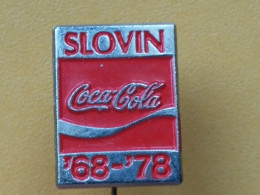 BADGE Z-99-20 - COCA COLA, SLOVIN - Coca-Cola