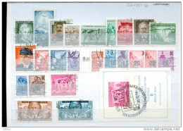 Kompletter Jahrgang DDR 1954 Gestempelt , Complete Year Set, Used Obliteré #L407 - Annual Collections