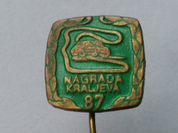 BADGE Z-35-2 - AUTO, CAR, RALLY, NAGRADA KRALJEVA, KRALJEVO, SERBIA - Rally