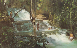 Jamaica Ocho Rios - Dunns River Falls Old Postcard - Jamaïque