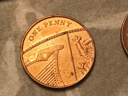 Münze Münzen Umlaufmünze Großbritannien 1 Penny 2008 - 1 Penny & 1 New Penny