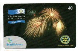 Célébration Rotary International Télécarte Brésil Phonecard Telefonkarte (J 919) - Brésil