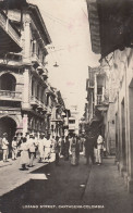 Colombia Cartagena - Lozano Street Real Photo Old Postcard 1930s - Colombie