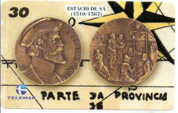 Médaille Brasil Ségulo XVI  Télécarte Brésil Phonecard Telefonkarte (J 920) - Brésil