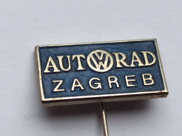 BADGE Z-35-8 - AUTO CAR , VW, VOLKSWAGEN, AUTORAD ZAGREB CROATIA - Volkswagen