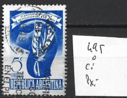 ARGENTINE 495 Oblitéré Côte 0.15 € - Used Stamps