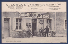 CPA [52] Haute Marne Longeville Sur Aisne Circulé Commerce Shop Devanture Magasin MARCHAIS 02 - Other & Unclassified