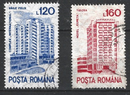 ROUMANIE. N°3976A-B Oblitérés De 1991. Hôtels. - Settore Alberghiero & Ristorazione