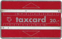 Switzerland: PTT P08D 012B Taxcard Rot - Suisse