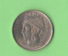 Italia Repubblica 100 Lire 1993 VARIANTE Testa Piccola / Scritta Lontano 2 Mm Dal Bordo - Herdenking