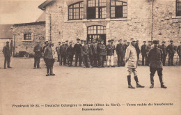 ¤¤  -  DINAN  -  Carte Allemande  -  Guerre 1914-18  -  Deutsche Gefangene  - Vorne Rechts Der Französische Kommandant - Dinan