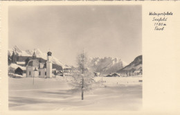 D9066) SEEFELD / Tirol - Wintersportplatz - Schöne Verschneite Ansicht - Alte FOTO AK - Seefeld