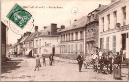 CPA  - SELECTION - HOUDAIN -  La Rue Du Bourg - Houdain