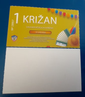 Coupon Voucher Bon 1 Krizan Firefighter Association GD Krize UNC Slovenia - Eslovenia