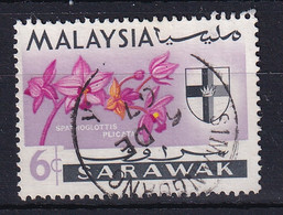 Sarawak: 1965   Flowers  SG215     6c     Used - Sarawak (...-1963)