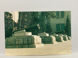Ancient Cannons Displayed At The Square, The Military Museum Of The Chinese People's Revolution, Beijing, China Postcard - Chine