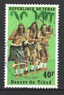 TCHAD. N°241 Oblitéré De 1971. Danse Du Tchad. - Danse