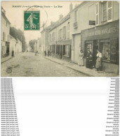 91 MASSY. Le Bas Rue De Paris Epicerie Journaux 1910 - Massy