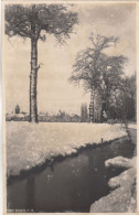 D9080) Bei HALL In TIROL - Fluss Verschneite Ansicht Auf Häuser - 1928 Riepenhausen - Hall In Tirol