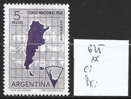 ARGENTINE 625 ** Côte 0.90 € - Nuevos