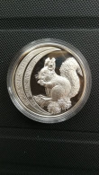 Andorra 10 Diners 1992  Red Squirrel Proof Ag.925 - Andorra