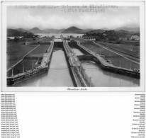 PANAMA. Le Canal Et Ecluses De Miraflores . Carte Photo Postale - Panama