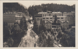 D9090) BADGASTEIN - Tolle FOTO AK - Wasserfall Häuser ALT !! 1931 - Bad Gastein