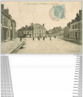 28 CHATEAUNEUF-EN-THYMERAIS. La Place Saint-Clair 1905 (défaut)... - Châteauneuf