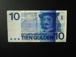 PAYS BAS : 10 GULDEN   25.4.1968    CPB 49-1 * / P 91b     SUP - 10 Gulden