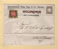 Allemagne - Munchen - Goldkorn - Entier Postal Timbre Sur Commande - Covers