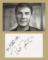 Robert Forster (1941-2019)  - Acteur Américain - Carte Dédicacée + Photo - 90s - Acteurs & Comédiens