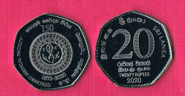 SRI LANKA 20 Rupees, 150th Anniversary Of The Colombo Medical - 2020 - Sri Lanka