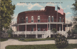 ETATS UNIS IL - ILLINOIS HOSPITAL ANNEX ILLINOIS SOLDIERS AND SAILORS HOME QUINCY - Sonstige & Ohne Zuordnung