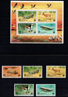 1977 Kenia, Animali In Pericolo, Serie Completa Nuova (**) - Kenya (1963-...)