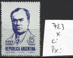 ARGENTINE 723 * Côte 0.30 € - Unused Stamps