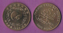 South Korea 1000 Won " EXPO"1993 - Korea, South