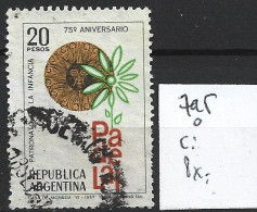 ARGENTINE 795 Oblitéré Côte 0.15 € - Used Stamps
