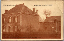 CPA  - SELECTION -  ISBERGUES  -  Brasserie Et Malterie P.REANT - (état) - Isbergues