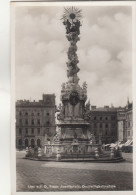 D9120) LINZ A. D. D. - Franz Josefsplatz - Dreifaltigkeitssäuel ALTE FOTO AK - Linz