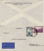 ARGENTINA 1938  AIRMAIL LETTER SENT FROM BUENOS AIRES TO BERLIN - Covers & Documents