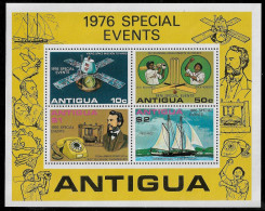 ANTIGUA STAMP - 1976 Special Events MINISHEET MNH (NP#60) - América Del Norte