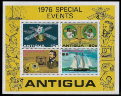 ANTIGUA STAMP - 1976 Special Events MINISHEET MNH (NP#60) - North  America