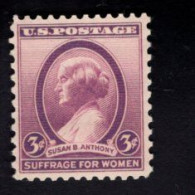206997253 1936 (XX) POSTFRIS MINT NEVER HINGED  SCOTT 784 Susan B Anthony - Unused Stamps