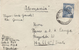 ARGENTINA 1938 LETTER SENT FROM BUENOS AIRES TO HALLE - Cartas & Documentos