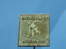 BADGE Z-54-1 - BOWLING , BOCARSKI KLUB PASAC, Bocce Ball Club RIJEKA, CROATIA - Bowling