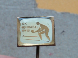 BADGE Z-54-1 - BOWLING CLUB NISAVA, NIS, SERBIA - Bowling