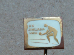 BADGE Z-54-1 - BOWLING CLUB NISAVA, NIS, SERBIA - Bowling