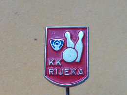 BADGE Z-54-1 - BOWLING CLUB RIJEKA, CROATIA - Bowling