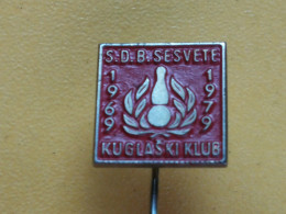 BADGE Z-54-1 - BOWLING CLUB SESVETE, CROATIA - Bowling